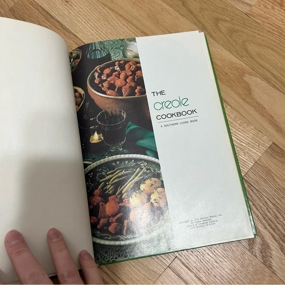 Vintage Southern Living Creole Cookbook Hardcover